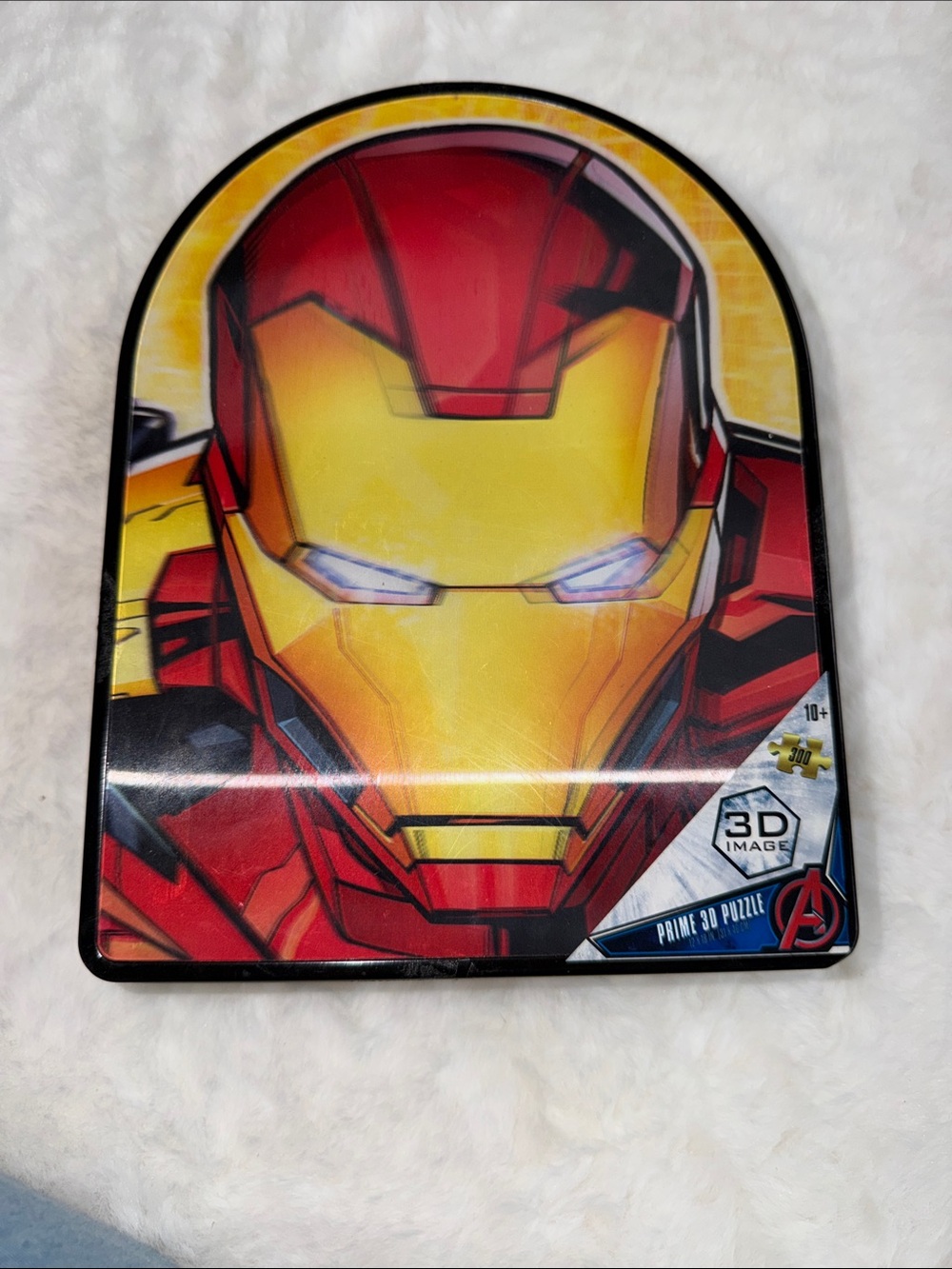 Marvel Iron Man Puzzle Tin - Red and Yellow